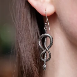 Boucles d'Oreilles Serpent