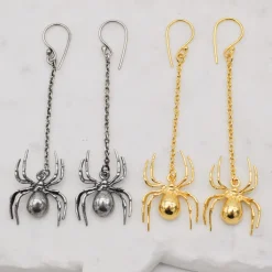 Boucles d'oreilles Spider