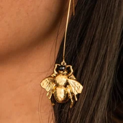 Boucles d'Oreilles Tige Bee