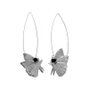 Boucles d'Oreilles Tige Papillon