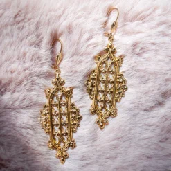 Boucles d'Oreilles Tilda Dorées