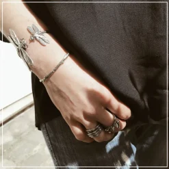 BRACELET DOUBLE LIBELLULE