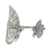 Bracelet Double Papillon Argenté