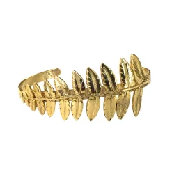 Bracelet Fougere Doré