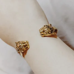 BRACELET PANTHERE DORE