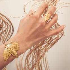 Bracelet Papillon Macey Doré