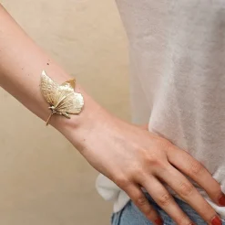 Bracelet Papillon Macey Doré