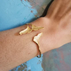 Bracelet Petit Ginkgo Doré