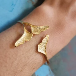 Bracelet Petit Ginkgo Doré