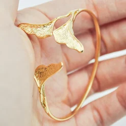 Bracelet Petit Ginkgo Doré