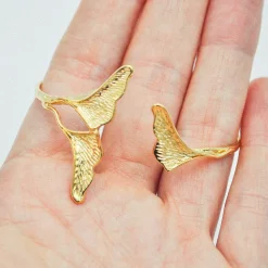 Bracelet Petit Ginkgo Doré