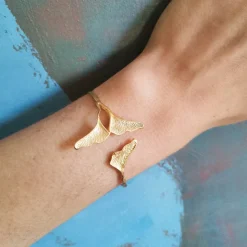 Bracelet Petit Ginkgo Doré