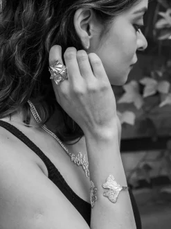 Bracelet Petite Feuille de Ginkgo