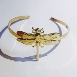 Bracelet Petite Libellule Doré