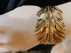 Bracelet Plume Coco Doré