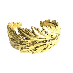 Bracelet Plume Coco Doré