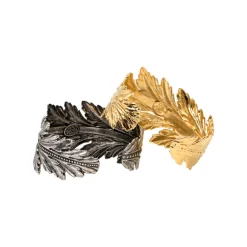 Bracelet Plume Coco Doré