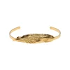Bracelet Plume Doré