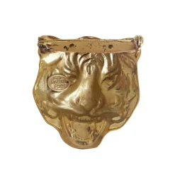 Broche Tigre Dorée