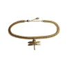 Choker Libellule Doré