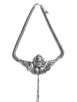 COLLIER ANGE ARGENT