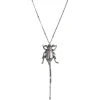 COLLIER CHAINE SCARABEE ARGENT