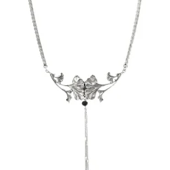 Collier Double Ginkgo