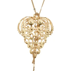 Collier Filigrane Doré