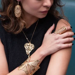 Collier Filigrane Doré