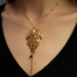Collier Filigrane Morris Doré