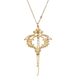 Collier Frame Filigrane Doré