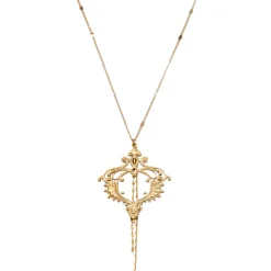 Collier Frame Filigrane Doré
