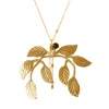 Collier Laurier Doré