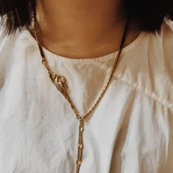 Collier Little Swan Doré