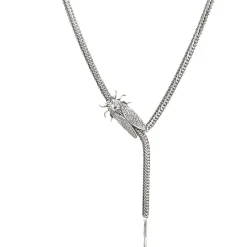 Collier Plastron Cigale