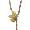 Collier Plastron Macey Doré