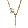 COLLIER PLASTRON SEAWEED DORE