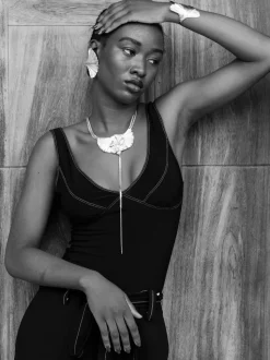 Collier Prisca Argenté - Libellule