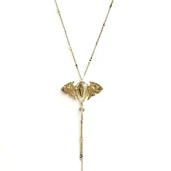 Collier Scarabée Doré