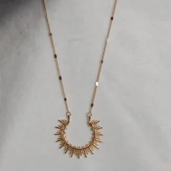 Collier Soleil Doré