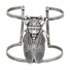 Manchette Cicada argentée