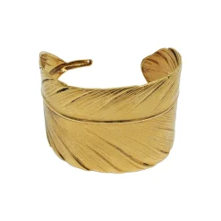Manchette Plume Dorée