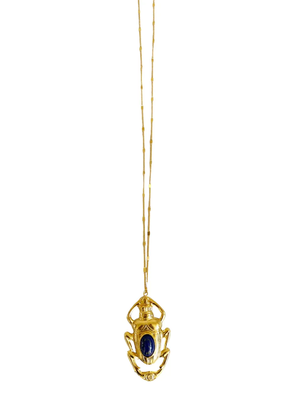 Sautoir Oscar Doré Lapis Lazuli